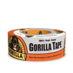 Gorilla Tape, White Duct Tape, 1.88″ x 10 yd, White, (Pack of 1)