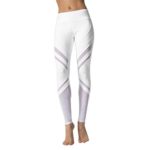 Clearance!Napoo Women Mesh Patchwork High Waist Sports Yoga Fitness Long Leggings (L, white)