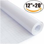 Glossy White Permanent Adhesive Vinyl Roll 12″ by 20 Feet