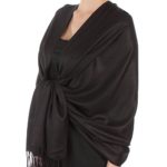 Pashmina Large Soft Plain Shawl/Wrap/Scarf for Women