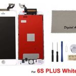 iphone 6S Plus Screen Replacement Set For Lcd Touch Screen Digitizer Frame Assembly (Free Tool Kit) iphone 6S Plus(White)