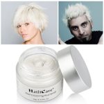 HailiCare White Hair Wax 4.23 oz, Professional Hair Pomades, Natural White Matte Hairstyle Max for Men Women, New Glass Jar