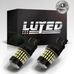 LUYED 2 X 900 Lumens Super Bright 3014 78-EX Chipsets 3056 3156 3057 3157 LED Bulbs,Xenon White