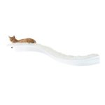 The Refined Feline Lotus Branch Cat Shelf – White