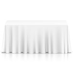 Lann’s Linens – 10 Premium 90″ x 156″ Tablecloths for Wedding/Banquet/Restaurant – Rectangular Polyester Fabric Table Cloths – White