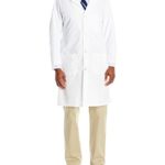 Red Kap Men’s Exterior Pocket Lab Coat, White, Large