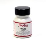 Angelus Brand Acrylic Leather Paint Water Resistant 1 oz – Select Your Color (#5 White)