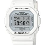G-Shock By Casio Unisex Digital DW5600MW-7 Watch Marine White