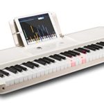 The ONE Smart Piano Keyboard, 61-Key Portable Keyboard, The ONE Light Keyboard,  Electric MIDI Keyboard, Golden-White