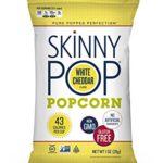 SkinnyPop Popcorn, Skinny Snack, White Cheddar, 1 Ounce (Pack of 12)