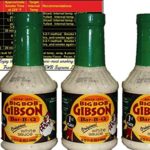 Big Bob Gibson Bar-B-Q Original White Sauce 16 oz (3 Pack) with Complimentary Miniature Meat Smoking Guide Magnet Bundle