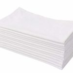 Cotton Craft 12 Pack Flour Sack Kitchen Towel Napkins – 100% Pure Ringspun Cotton – White – 28×28 Heavy Weight 900 Gram / 32 Ounce Woven Low Lint Construction – Multi Purpose & Versatile