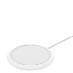 Charge Stream pad+ – 10W Qi Wireless Charge Pad – Made for iPhone X, iPhone 8, iPhone 8 Plus, Samsung, and Other Qi-Enabled Devices – White