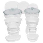 CorningWare French White Bakeware Set (20-Piece, White)
