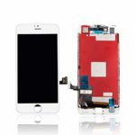 White LCD for iPhone 7 Plus Screen Replacement Kit Digitizer Touch Screen Display Assembly with 3D Touch, Repair Tools for 7 Plus 5.5 Inch