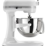 KitchenAid KP26M1XWH 6 Qt. Professional 600 Series Bowl-Lift Stand Mixer – White