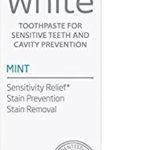 Sensodyne True White Fluoride Toothpaste for Sensitive Teeth, Mint, 3.0 oz (Pack of 3)