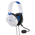 Turtle Beach Ear Force Recon 50P White Stereo Gaming Headset – PS4 and Xbox One (compatible w/ Xbox One controller w/ 3.5mm headset jack) – PlayStation 4