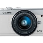 Canon EOS M100 Mirrorless Camera w/15-45mm Lens – Wi-Fi, Bluetooth, and NFC Enabled (White)