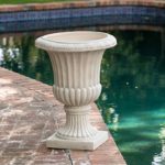 Stone Christopher Knight Home Antique White Italian 26-inch Urn Planter