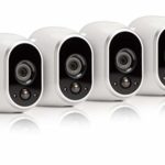 Arlo – Wireless Home Security Camera System with Motion Detection | Night vision, Indoor/Outdoor, HD Video, Wall Mount | Cloud Storage Included | 4 camera kit (VMS3430)