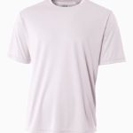 A4 Men’s Cooling Performance Crew Short sleeve, White, Large