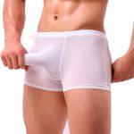 Jushye Hot Sale!!! 2018 Mens Boxer Briefs, Sexy Elephant Bulge Underwear Pouch T Lingerie Underpants Shorts (White, XL)