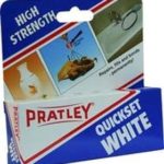 Pratley Quickset White Epoxy – Shiny White Finish