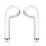 VELER Bluetooth Headphones, Wireless Stereo Earpieces Sport Earbuds Compatible Phone 6s 6s Plus 7 7 Plus 8 8 Plus X and More Smart Phones (White)