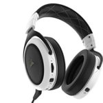 CORSAIR HS70 Wireless – 7.1 Surround Sound Gaming Headset – Discord Certified Headphones – White