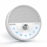 White Noise Machine – AVWOO Nature Sounds Sleep Machine Non-Looping Sound Therapy Machine Sleep Aid with Built-in Battery, Auto Timer and Single Cycle Function for Babies, Kids and Adults