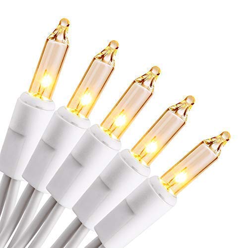 Brizled Christmas Lights, 300 Count 66ft Incandescent Mini Christmas