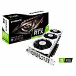 Gigabyte GeForce RTX 2080 Gaming OC 8G Ggdr6 Displayport 1.4 HDMI 2.0B with Triple Fan Design- Graphic Cards GV-N2080GAMINGOC WHITE-8GC