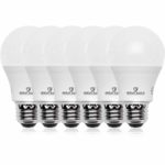 Great Eagle 100W Equivalent LED Light Bulb 1500 Lumens A19 Warm White 2700K Dimmable 14-Watt UL Listed (6-Pack)