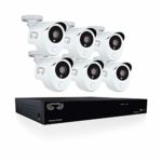 Night Owl Security HD201-86P-B Video Security Camera DVR with 1 TB HDD & 6 x 1080p Wired Infrared, White
