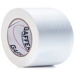 Real Professional Premium Grade Gaffer Tape by Gaffer Power – Made in The USA – White 4 Inch X 30 Yards – Heavy Duty Gaffers Tape – Non-Reflective – Multipurpose – Better Than Duct Tape