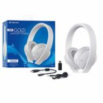 Sony Playstation Gold Wireless Headset 7.1 Surround Sound PS4 New Version 2018 – White