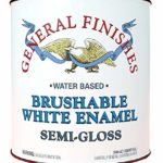 General Finishes Brushable White Enamel, 1 Quart, Semi-Gloss