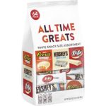HERSHEY’S All Time Greats White Chocolate Candy, Snack Size Assortment, 32.60 Ounce