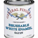 General Finishes Brushable White Enamel, 1 Quart, Satin