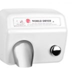 Model A Durable Hand Dryer Voltage: 110-120 V, 20 Amps, Finish: Steel White