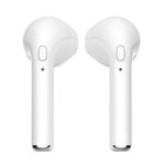 IEXUS Bluetooth Headphones, Bluetooth Sport Earbuds, Wireless Earphones Noise Cancelling Compatible with All Smart Phone (White)