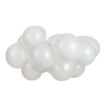 MOWO 5″ White Latex Balloons Party Decorations, Pack of 200