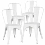 Poly and Bark Trattoria Side Chair in White (Set of 4)