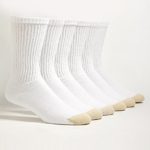 Gold Toe Men’s Cotton Crew 656s Athletic Sock (6 & 12 Packs)