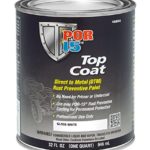 POR-15 46804 Top Coat Gloss White Paint 32. Fluid_Ounces