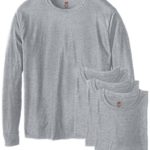 Hanes Men’s Long-Sleeve ComfortSoft T-Shirt (Pack of 4)