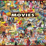 White Mountain Puzzles The Movies – 1000 Piece Jigsaw Puzzle
