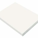 SunWorks Construction Paper, White,  9″ x 12″, 100 Sheets