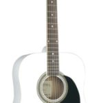 Johnson JG-620-W 620 Player Series Acoustic Guitar, White
